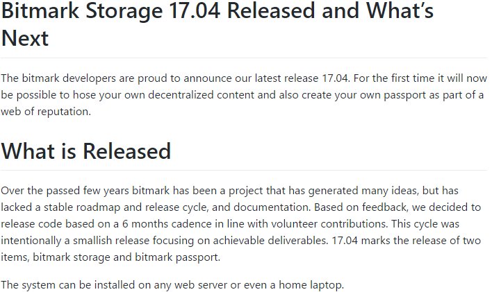 BitmarkUpdates's tweet image. Bitmark Storage and Passport released! $BTM

Goto @github for all details and how to download and use the software.
github.com/project-bitmar…