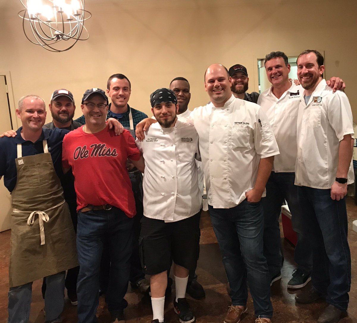 The rock star crew from last night! #sunnyseniors