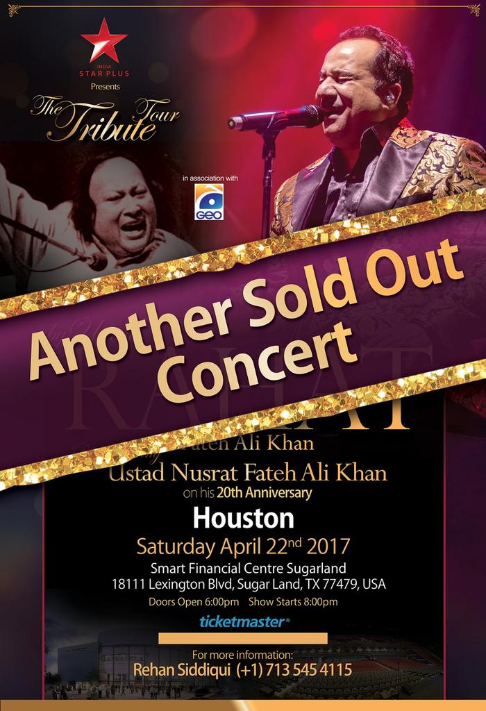 rahat fateh ali khan concert 2017 usa