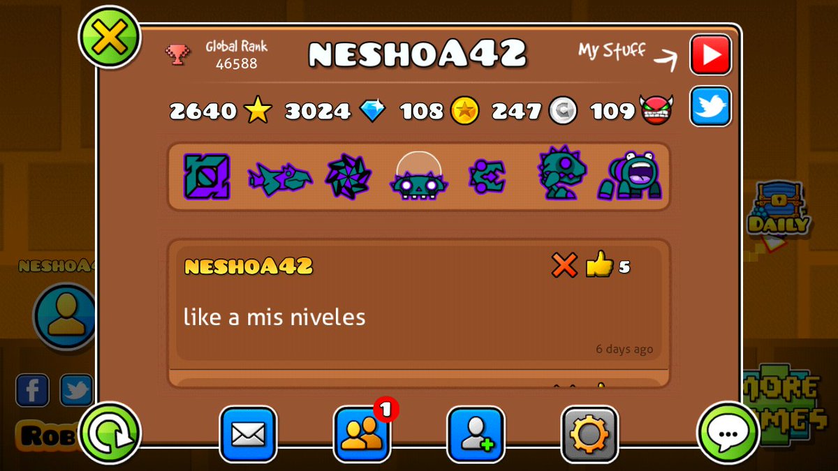 Nesho_py's tweet image. Geometry dash