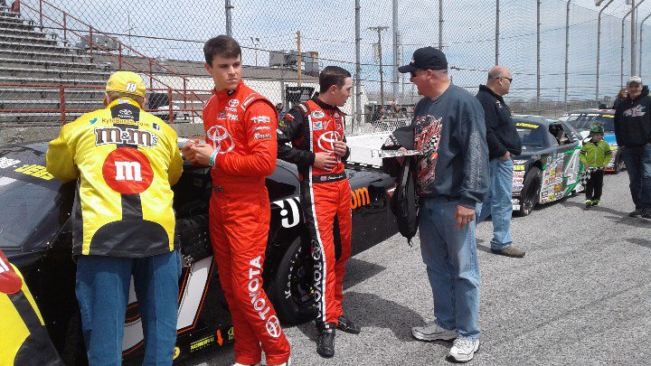 tinaglick's tweet image. #Spring200 Cole Rouse meeting with fans!!  Go KBM Motorsport