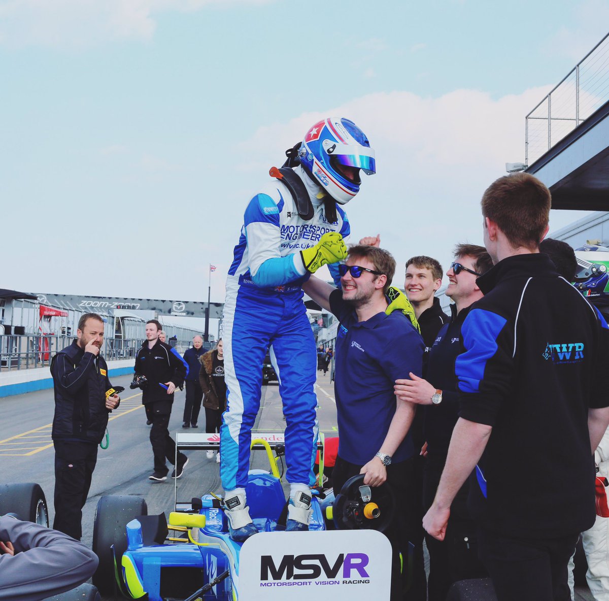 An incredible start to the season and a perfect reward for our hard work this winter! Heads down #RacingWolves; tomorrow is coming 👊🏼🏁