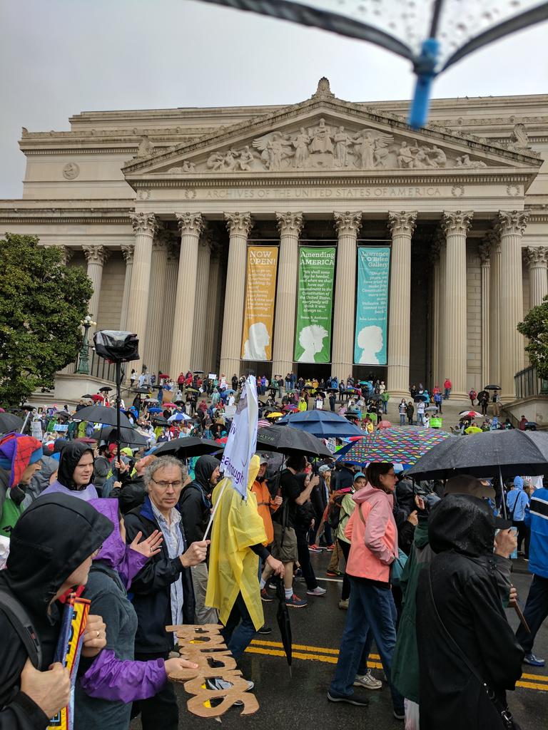 Byers_Language's tweet photo. Block party at @USNatArchives ! #partylikeascientist https://t.co/JfAdEHCvYt