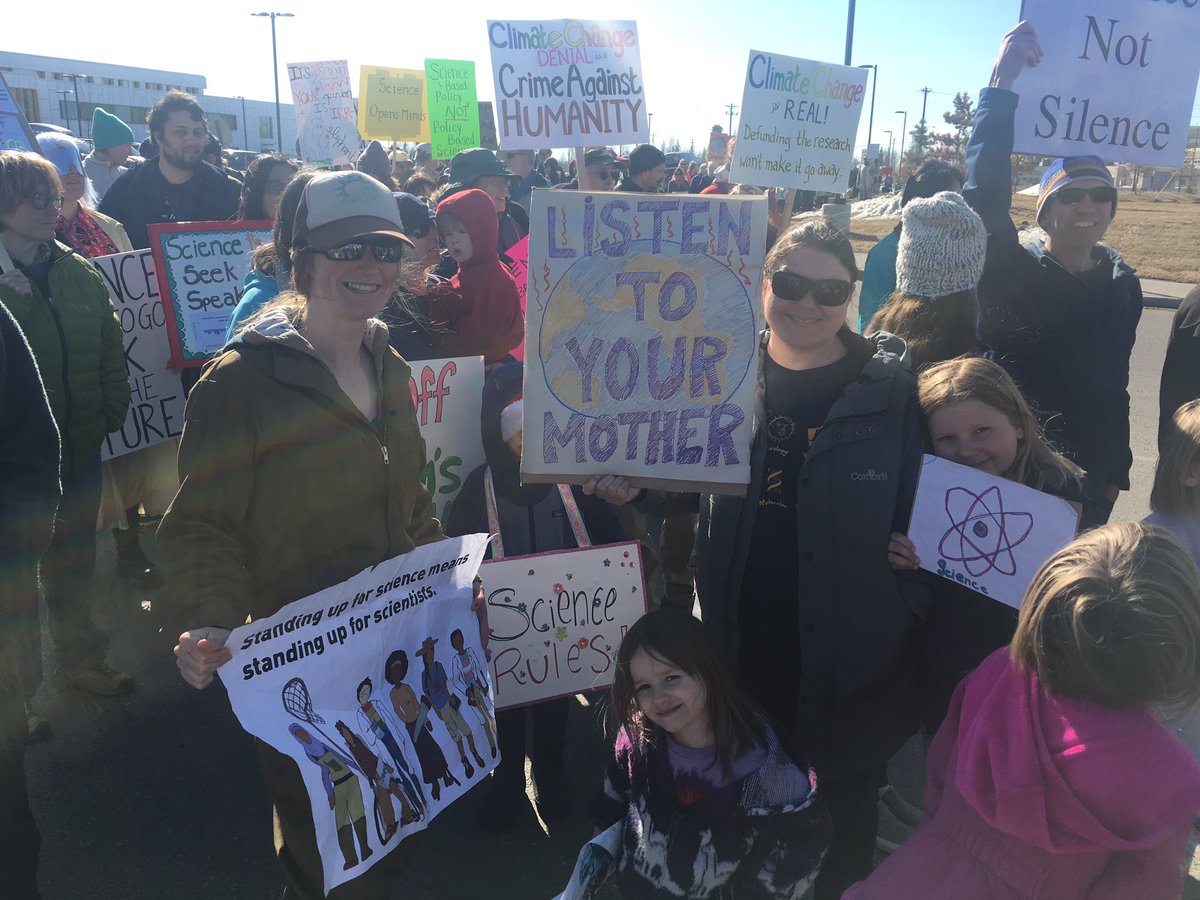 Listen to your mother #marchforscience #ScienceMarch