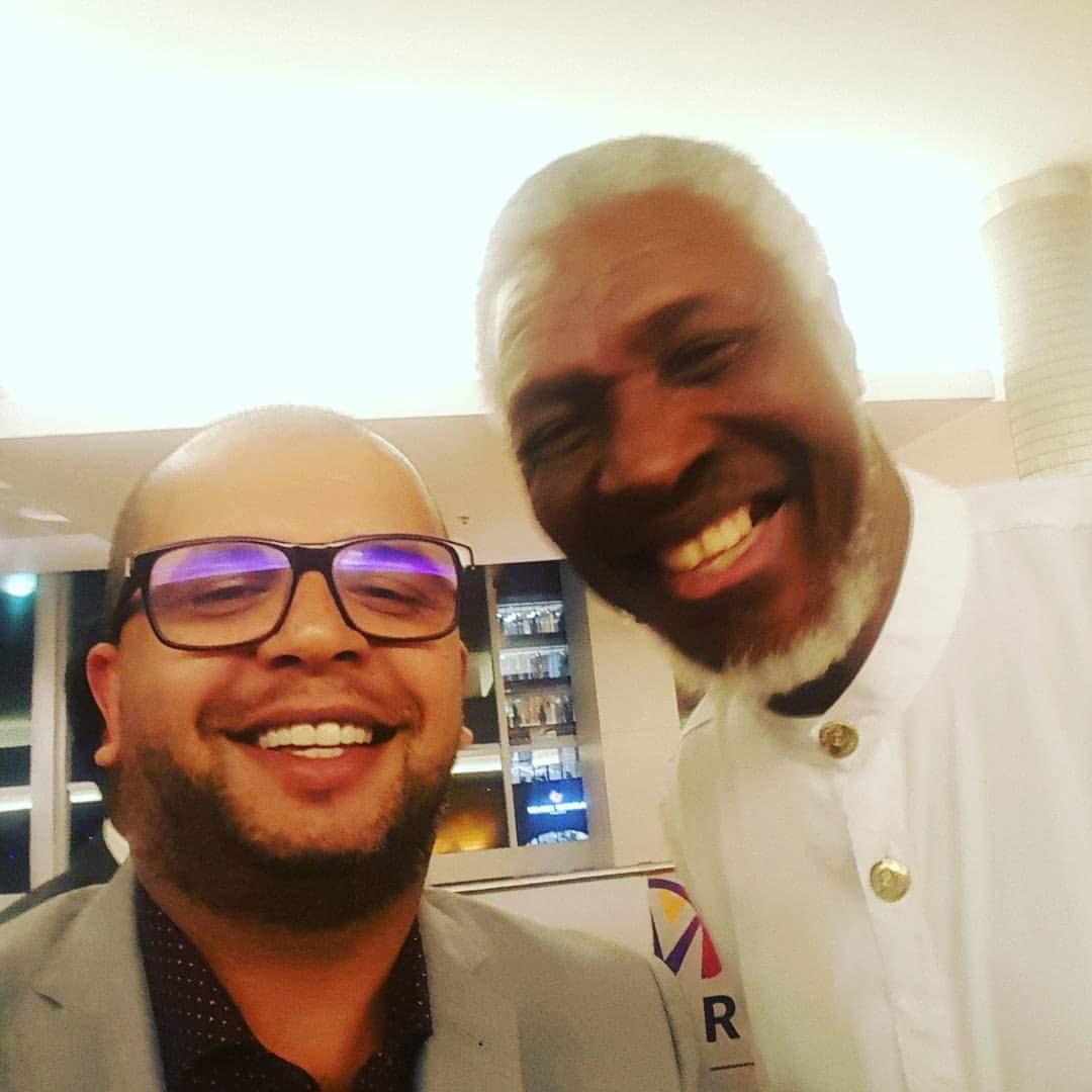 Meeting a legend of Radio Treasure  Tshabalala #LibertyRadioAwards