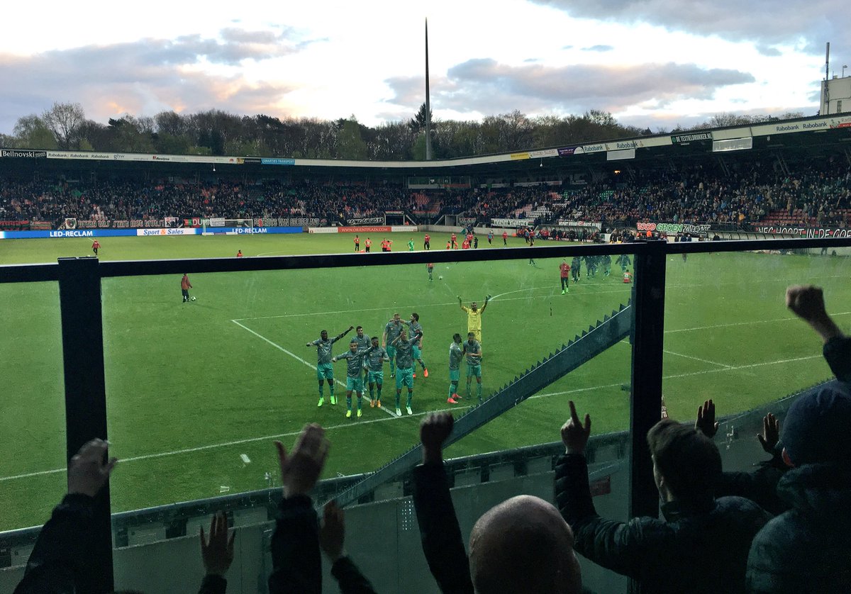 Ssen On Twitter Nec Nijmegen 0 1 Excelsior Stadion De Goffert 31 37 Att 12 300 275 Away Fans Necexc Groundhopping