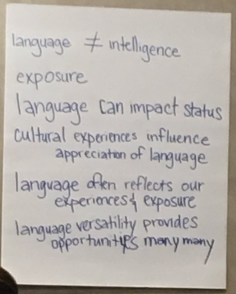 streetleverage's tweet photo. Some common themes from language narratives #languageshaming #whatsyournarrative https://t.co/W3AZI7IeeJ