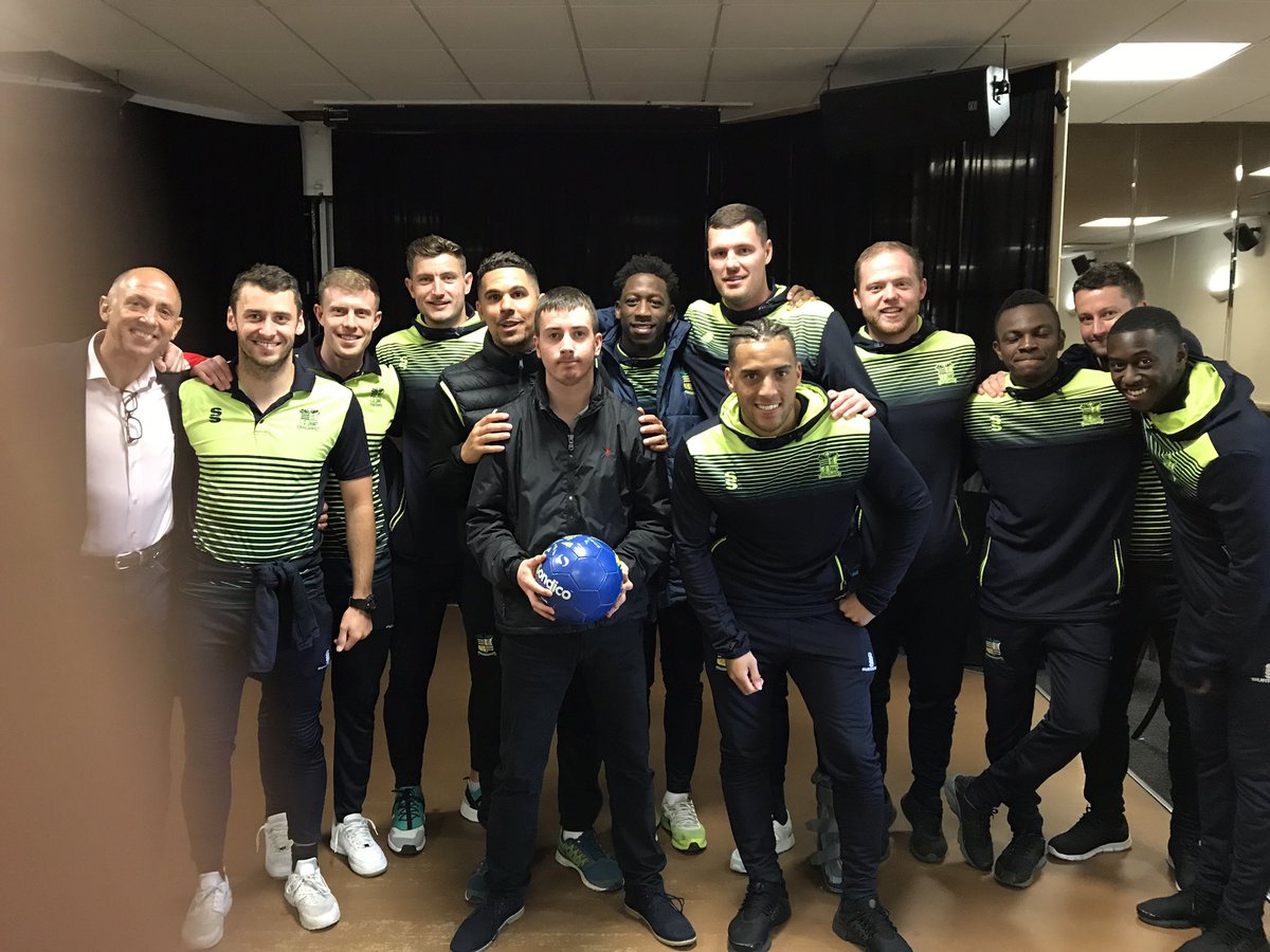 ChazfogMBE's tweet photo. Brilliant day at Solihull Moors FC today with a 2-0 victory over Eastleigh #AnythingIsPossible https://t.co/aS9Ek9xRic