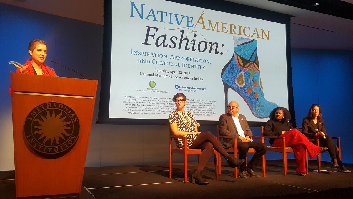Zankabba's tweet photo. "Why do you want our culture and not us" - @NativeApprops at #NMAI #culturematters https://t.co/hpN8qor3Jl