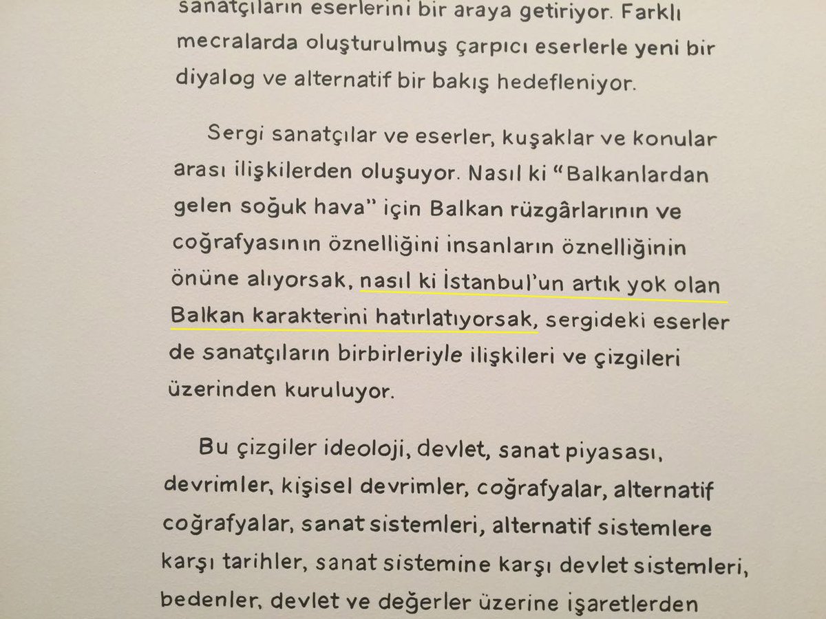 Sergi, İstanbul'un yok olan Balkan karakterini de anlatmaya çalışmış #balkanhavası