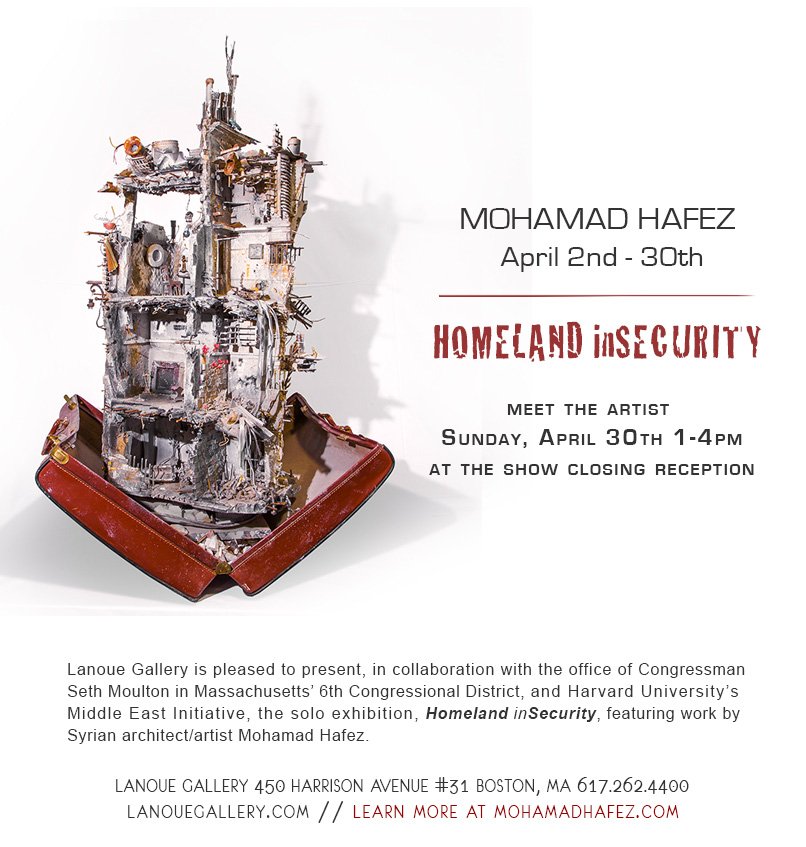 LanoueGallery's tweet photo. @RashaAlAswad @mohamad_hafez @RashaAlAswad Thank you for spreading the word about @Mhafez100 exhibition.
We hope people will come meet Mohamad on April 30th from 1-4pm. https://t.co/ghvoLyFKGz