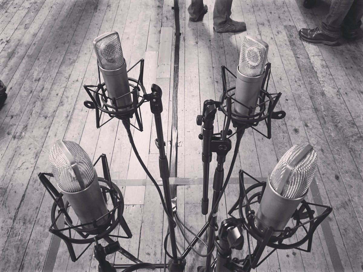 katyjo's tweet image. Mics at the ready #soundexperiments #voice #singing #soulofthecity #playtime #recording