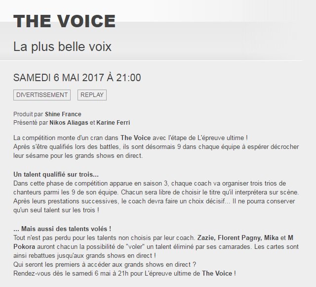 The Voice 2017 - L'Epreuve Ultime 02 -  Samedi 13 Mai - 21h00 - TF1 C-CuqeJWsAEaB9j