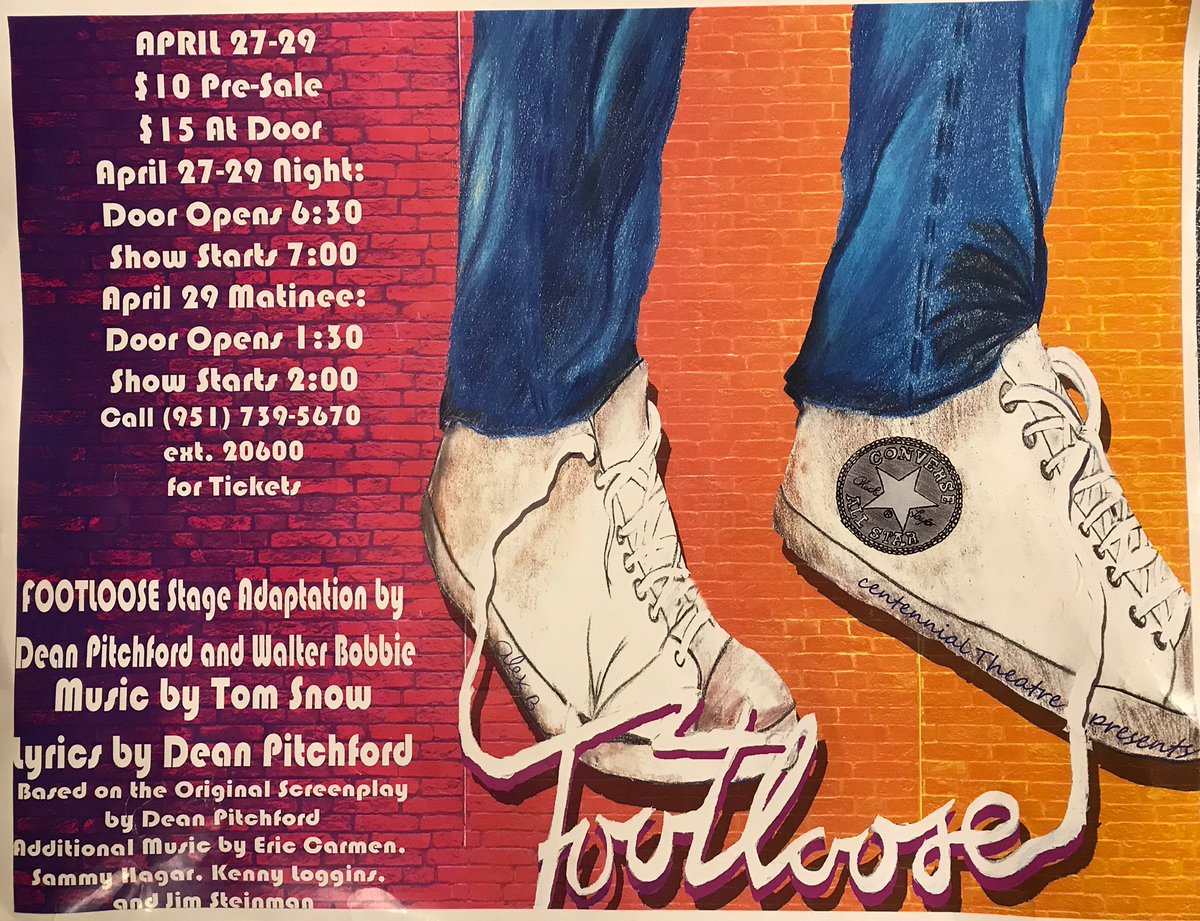 Make sure you get tickets to see some talented Huskies perform FOOTLOOSE live on stage this week! #Cen10 #footloose #footloosethemusical