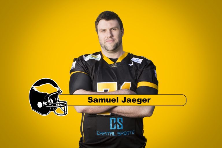 @samuelpjaeger #berlinadler Great game today Adler beat Hamburg Huskies 30-8 in the season opener.
