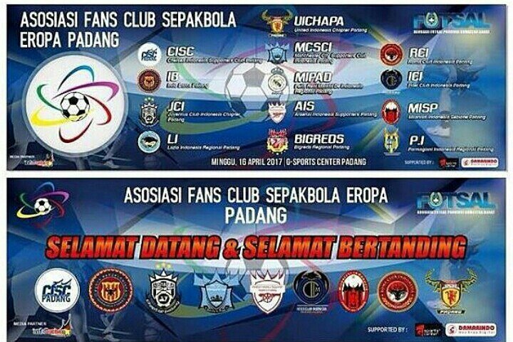 Buat kamu yang gak ada kegiatan minggu pagi ini.
Yuk ke G Sport datang &amp; saksikan komunitasmu bertanding di <a href="/AFCSE_Padang/">AFCSE PADANG</a>