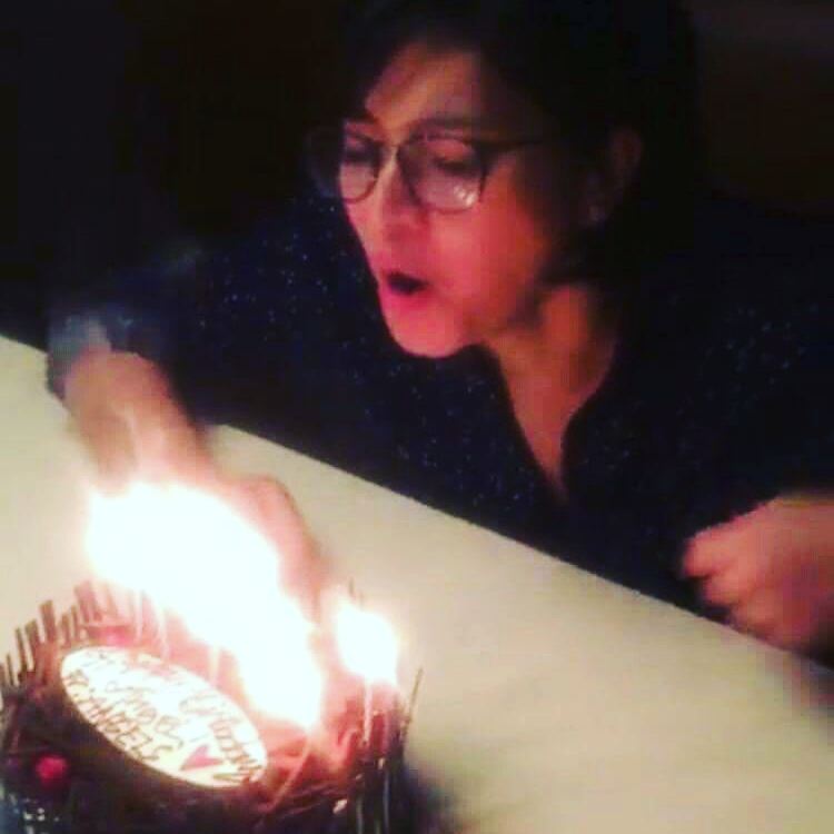Happy bday queen angel locsin gudhealth for you and more candles to blow   