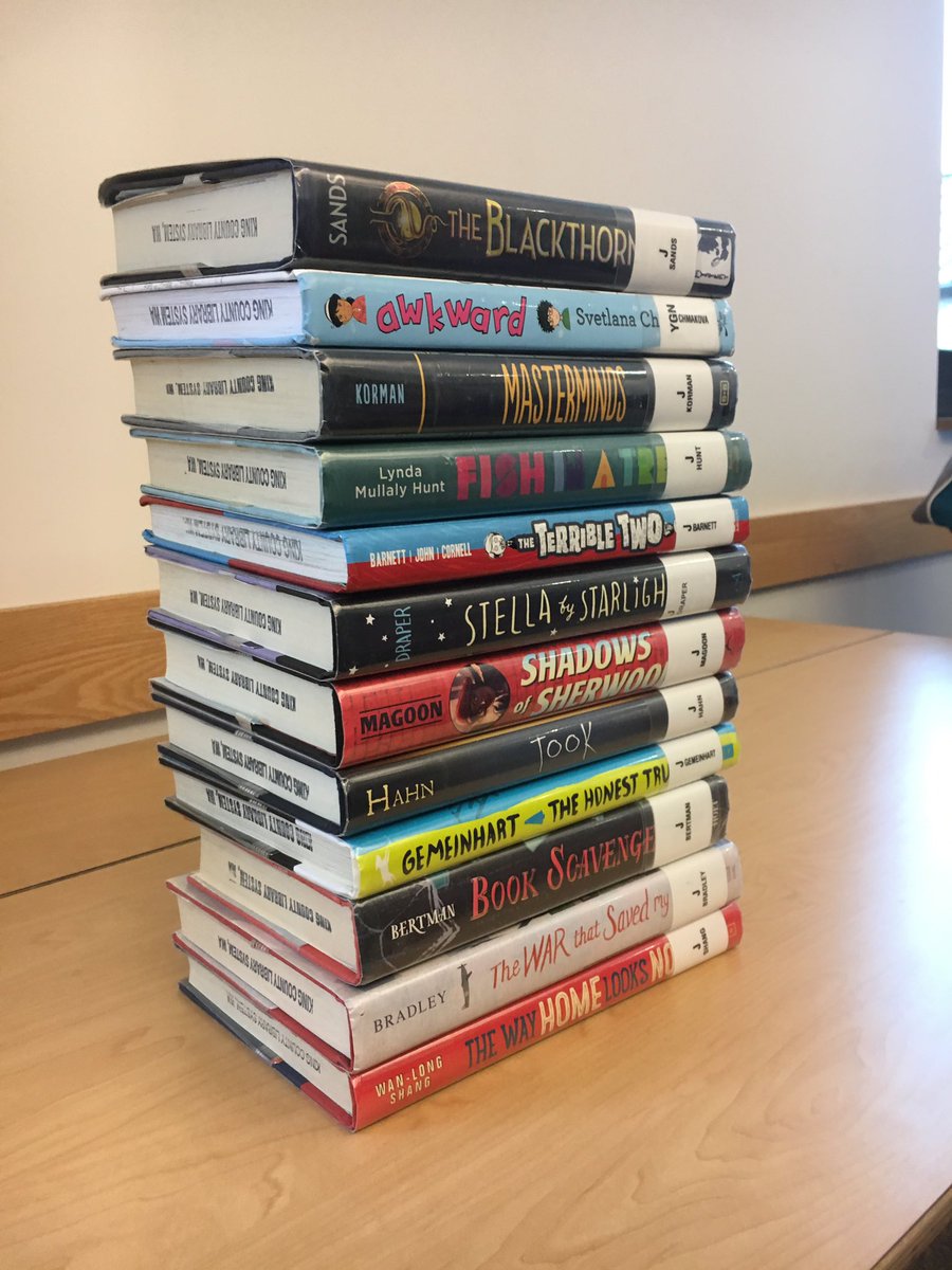 Our 2018 list is out! @macbarnett @kimbbbradley <a href="/svetlania/">Svetlana Chmakova</a> <a href="/sharonmdraper/">Sharon M. Draper</a> <a href="/DanGemeinhart/">Dan Gemeinhart</a> <a href="/WALIBASSN/">Washington Library Association</a>