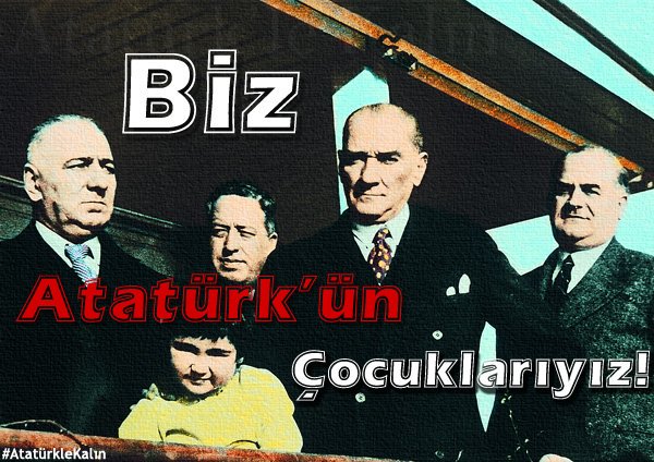 Biz #23Nisan ın #AtatürkünÇocuklarıyız !