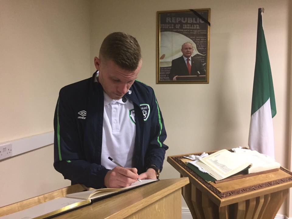 Happy 28th Birthday to James McClean. 

Proud of his country. Proud of his people. 