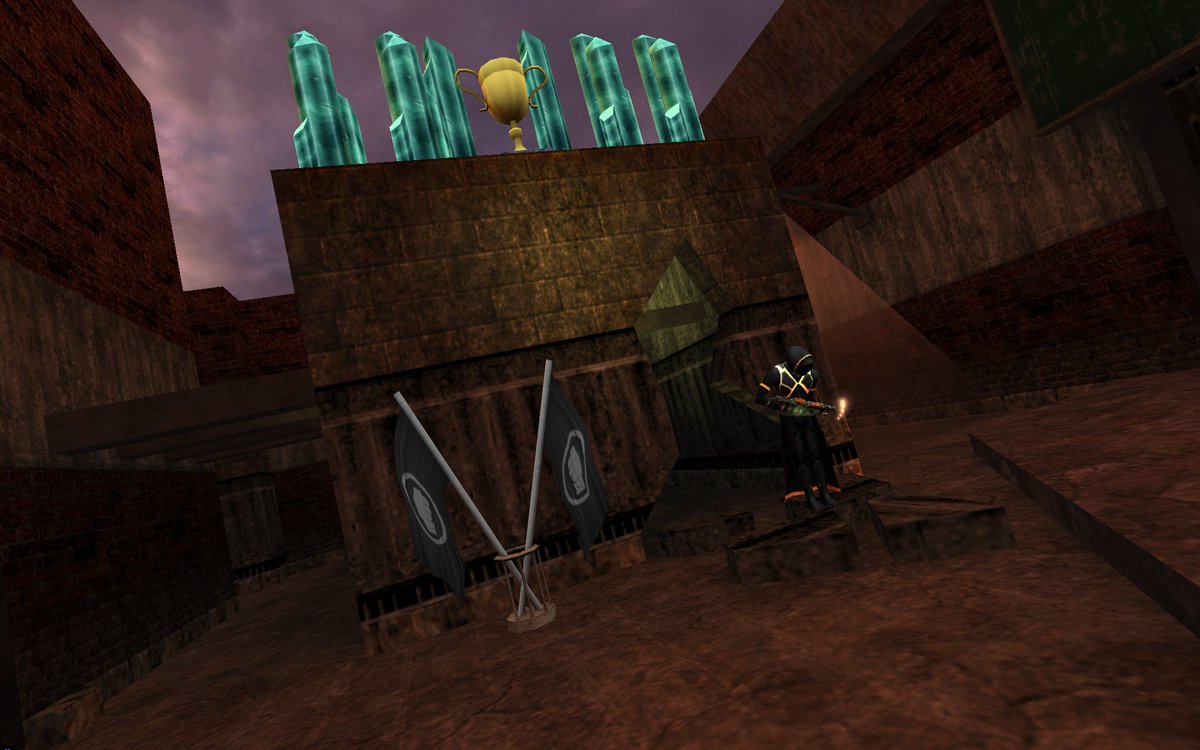 GM_Bifrost's tweet photo. Myself and @GM_Xanthos doing some zone decoration for tomorrow's event - https://t.co/pB0I42sdBV #Neocron https://t.co/mp7a1yHk5m