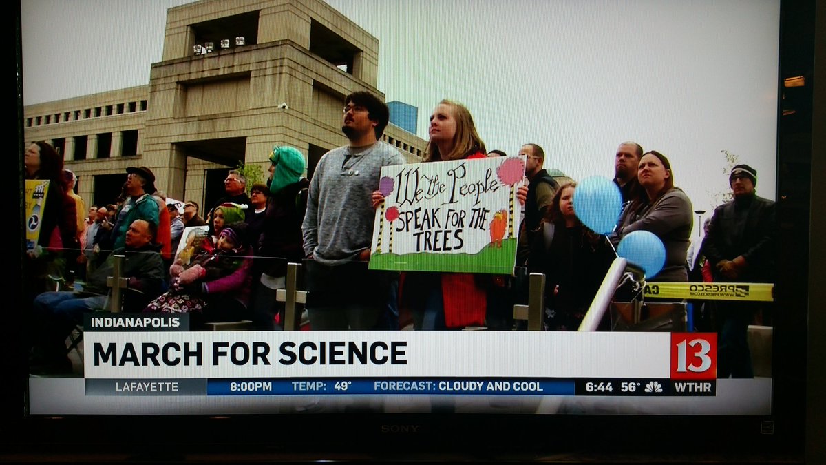 X24Goss's tweet photo. I am so proud of @anna_goss, @Spencer_Varner1, and thousands of other Hoosiers today. Thank you, @ScienceMarchIND 
#ScienceMarchIndy https://t.co/VWYgiJWHqR