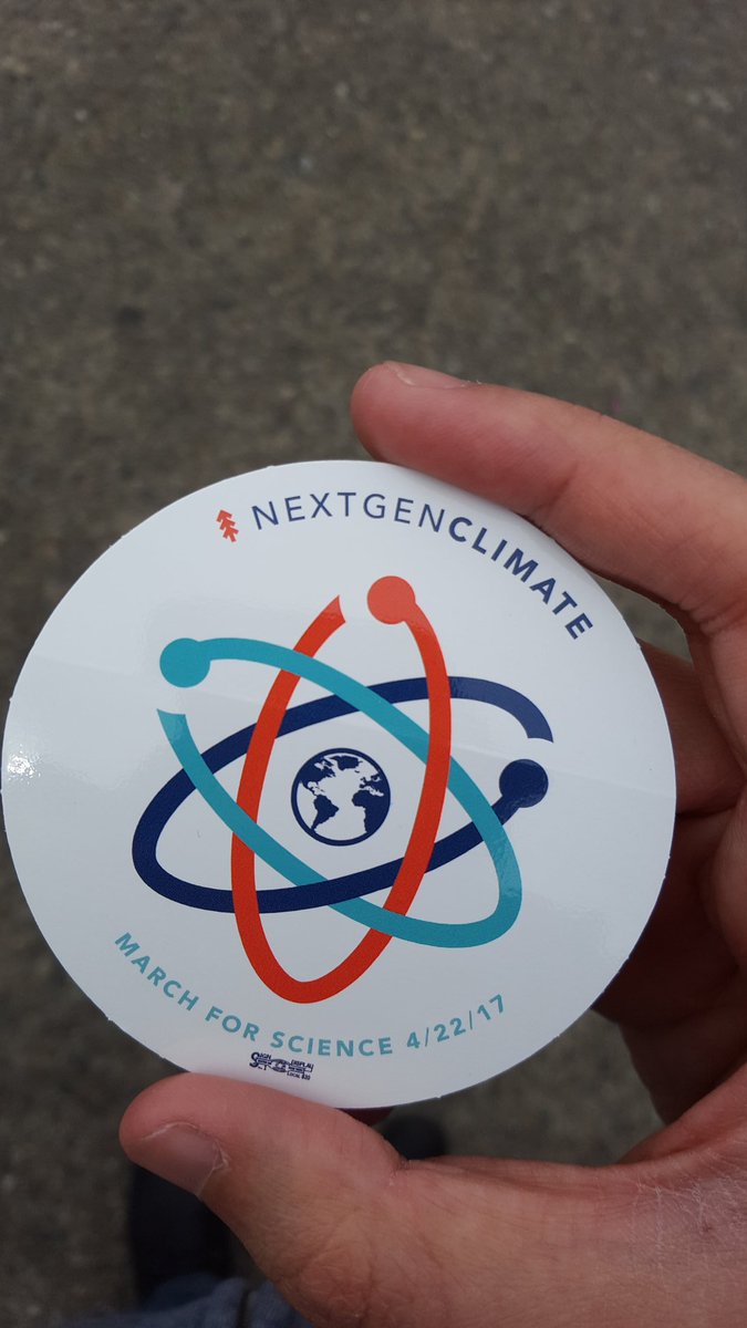 March for science sticker