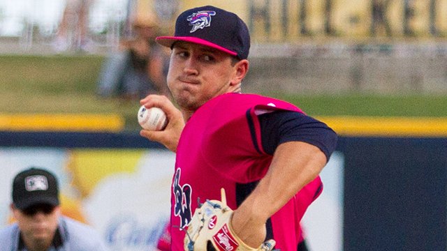 BREAKING: #Reds #10 prospect Tyler Mahle pitches the first nine-inning perfect game in <a href="/SLeagueBaseball/">The Southern League</a> since 1970. atmilb.com/2oUGRTP