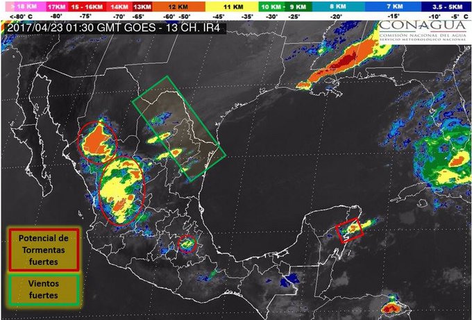 SMN: Predominará cielo nublado con 60 % de probabilidad de tormenta en Oaxaca