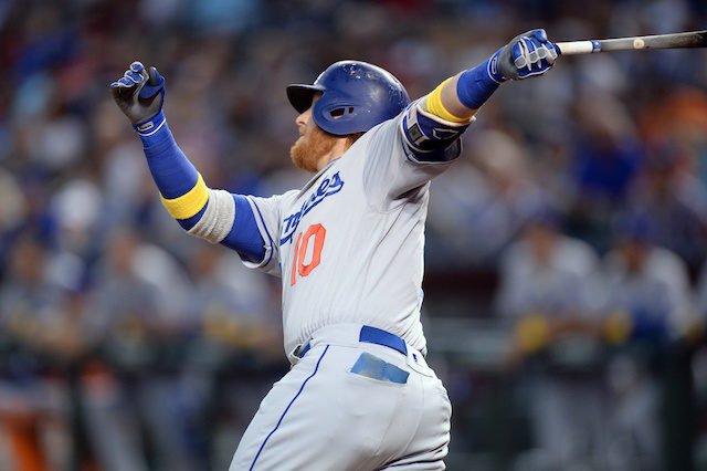 Dodger Blue on X: Justin Turner has a 7-game hitting streak and