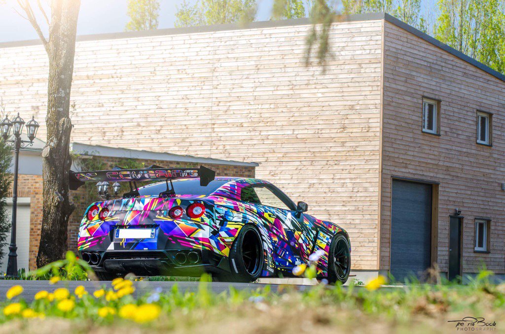 GTR LIBERTY WALK by DC Covering 👌🏼😍 <a href="/NissanUSA/">Nissan</a> <a href="/NissanGTR_/">Nissan GT-R</a> <a href="/AveryDennison/">Avery Dennison</a> @PenceNissan #GTR #Nissan