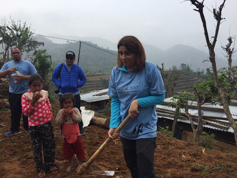 #GPYE delegates participated in a service project to help &amp; improve Dhading, a community hit by the 2015 earthquake in Nepal #globalpeace