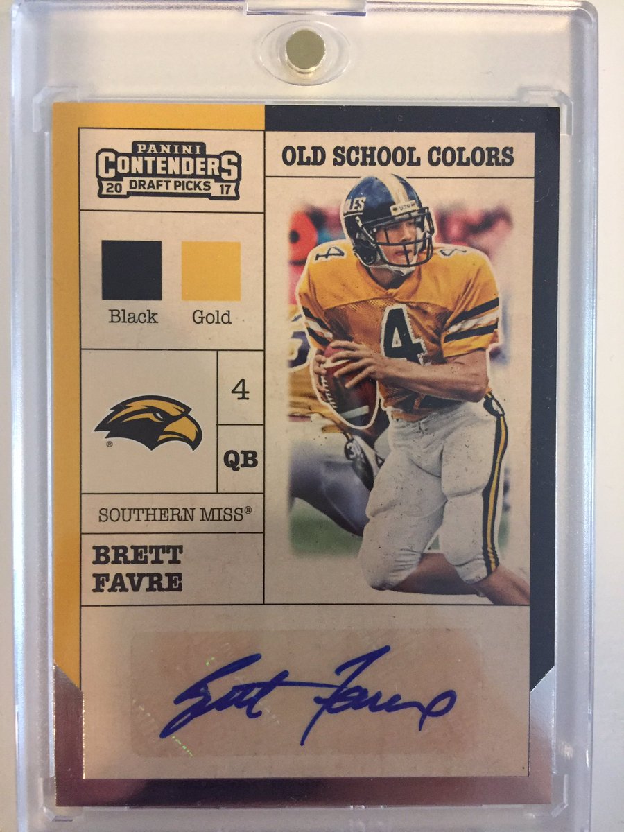 bashbroscards's tweet image. Sweet hit out of contenders. No numbering on the card. Would anyone happen to know it's rarity or if it is numbered on a checklist? Thanks!