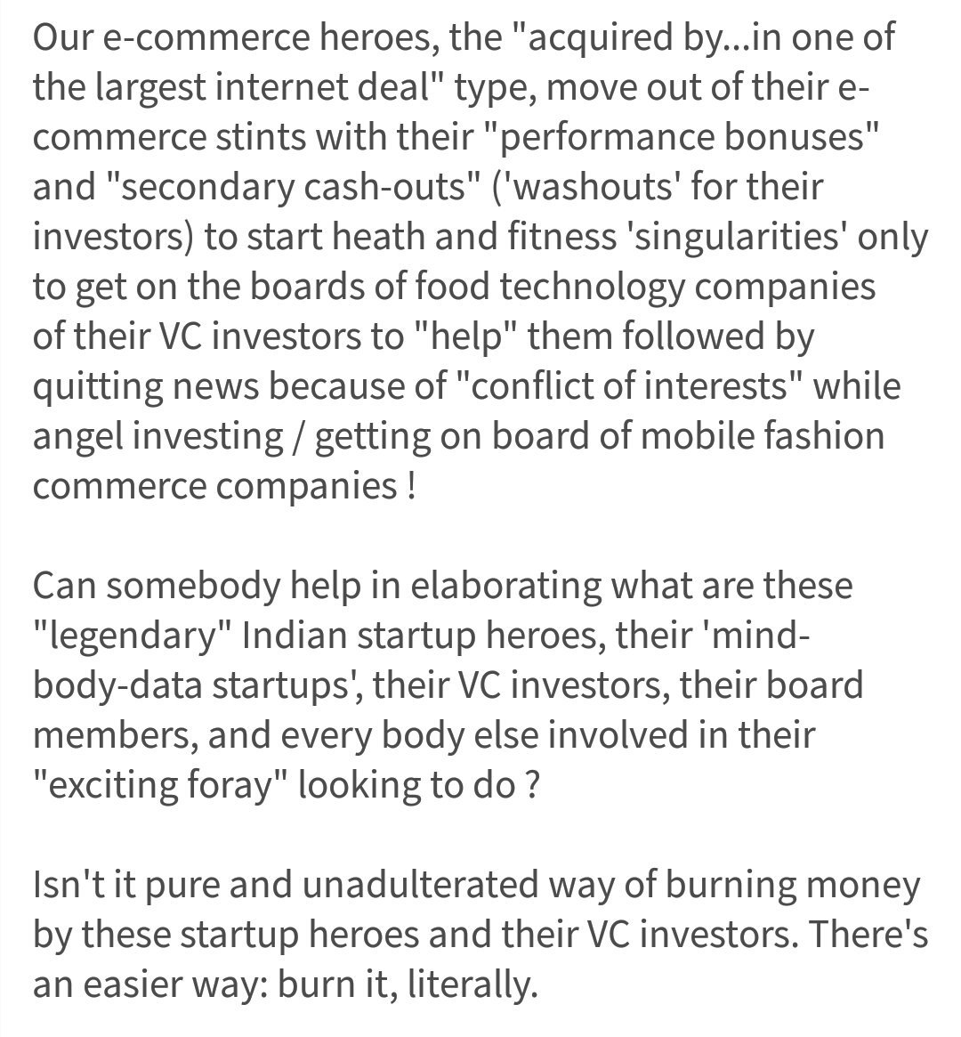 nikhilchhajar's tweet image. @uni_con1 what is your opinion on this? Found it over LinkedIn by a similar good &amp;amp; wise critic.
@startupindia @StartupTalky #StartupWeb