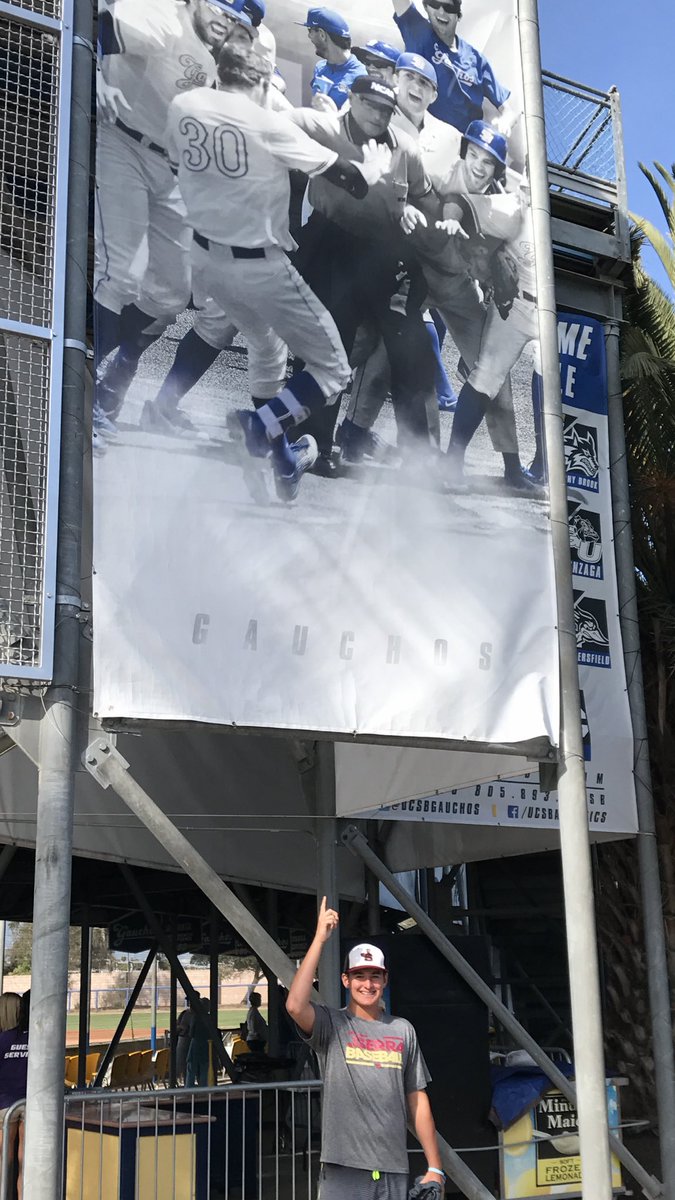 mikegleich10's tweet image. Great time with @peyton_gleich10 watching @JSerraLionsBB and @UCSB_Baseball stud @sam_cohen30 with 2 hits and an RBI in today&apos;s UCSB win!!!