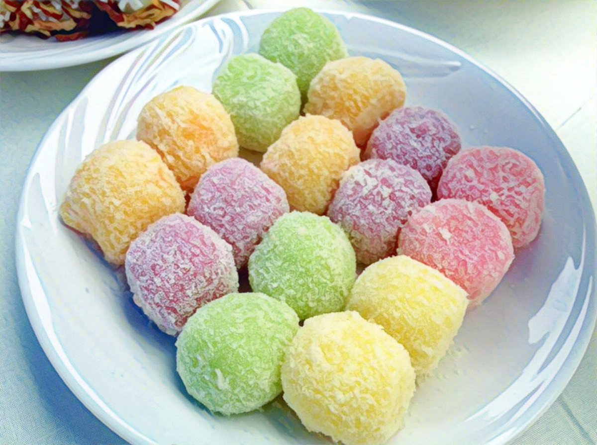 한국전통음식 떡. Korean traditional food rice cake. 韓国伝統料理餅。韩国传统食品蛋糕。