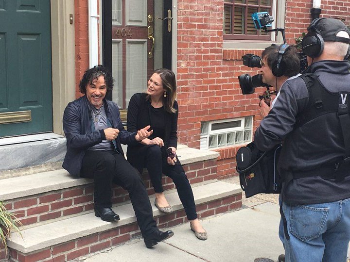 John Oates (@johnoates) on Twitter photo From the taping of <a href="/CBSSunday/">CBS Sunday Morning 🌞</a> with <a href="/SerenaAltschul/">Serena Altschul</a> outside of the house where Daryl and I first lived together. From the taping of <a href="/CBSSunday/">CBS Sunday Morning 🌞</a> with <a href="/SerenaAltschul/">Serena Altschul</a> outside of the house where Daryl and I first lived together.