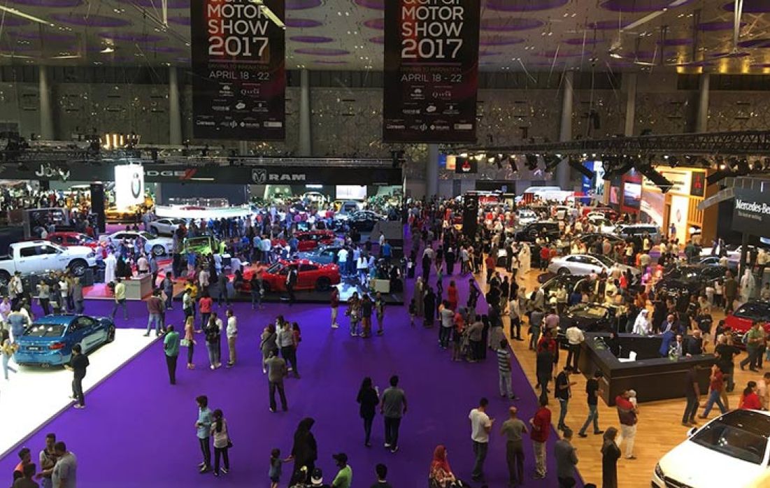 bqmagazine's tweet photo. Successful edition of Qatar Motor Show #QMS2017 concludes in #Doha https://t.co/cirxXcvbHx https://t.co/p52yumdk5R