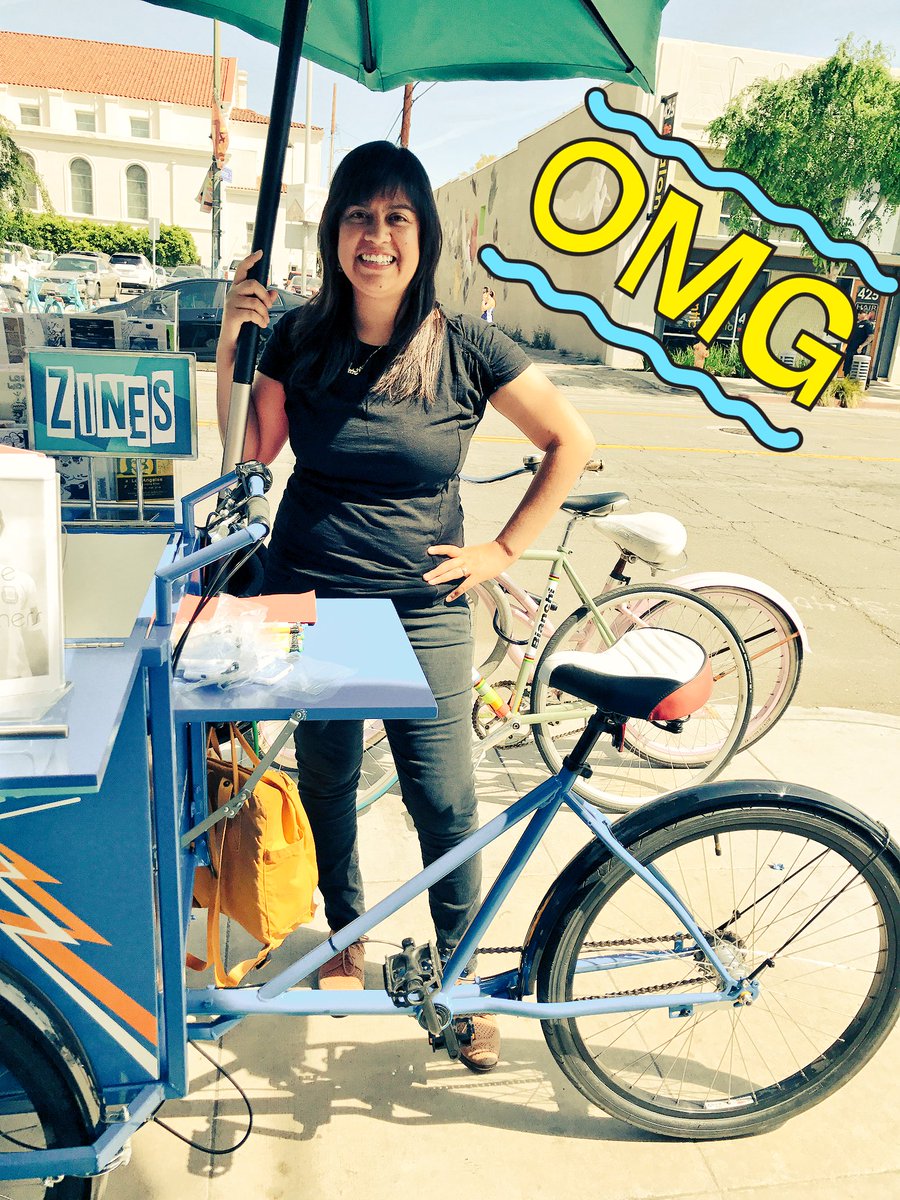 DJZibaZ's tweet image. #lbplbookbike + #lbplzinelibrary = #lbplzinebike