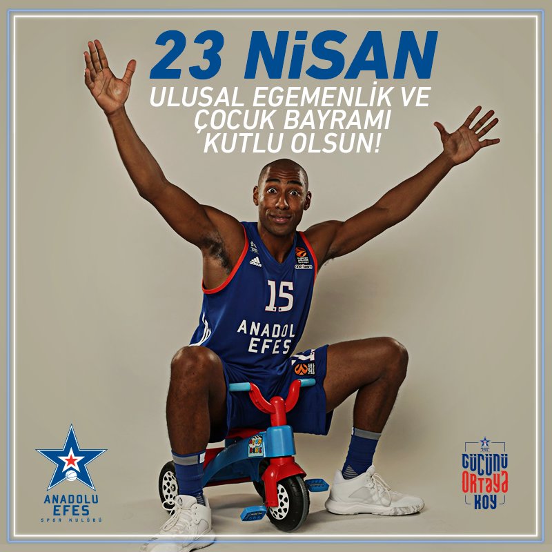 AnadoluEfesSK's tweet image. Hayatın tüm renklerinden daha güzel olan çocukların bayramı kutlu olsun! #23Nisan