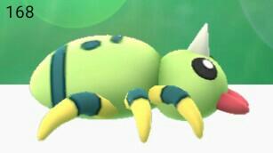 168_poke5's tweet photo. イトマル=背中の表情も変わる

#ポケモンGO大会  #タップショット https://t.co/aiOHnygAia