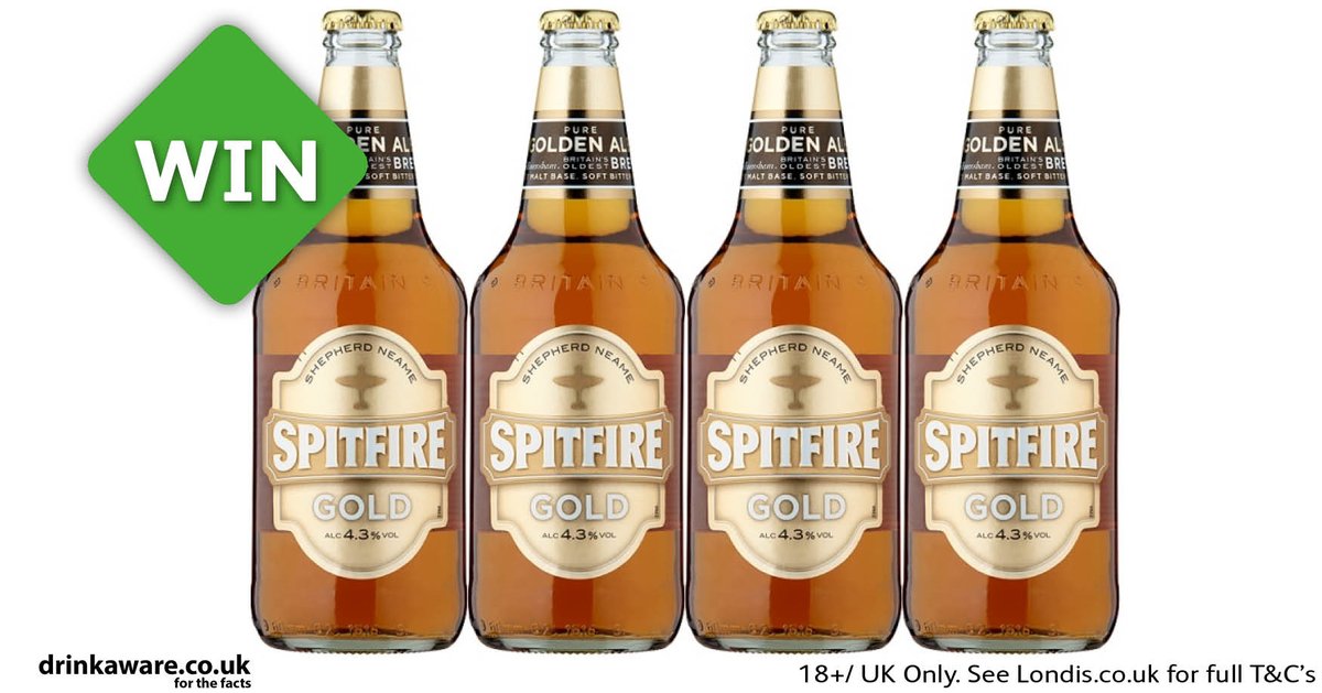 myLondis's tweet image. To celebrate #StGeorgesDay we're giving you the chance to #WIN a case of @spitfireale GOLD &amp;amp; an exclusive t-shirt! RT &amp;amp; F @myLondis to enter