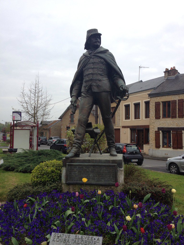 General Margueritte, mortally wounded at Sedan on 1September 1870