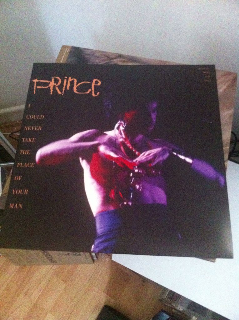 2brews2soon's tweet photo. A Good way to start the day before heading to work. With #Prince playing on record player #RDS17 https://t.co/DAoBSRZ2ju