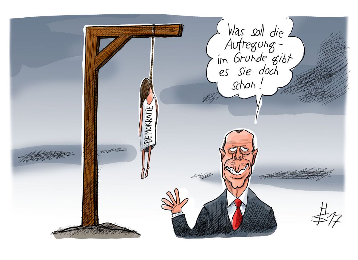 Cicero Online Nach Der Demokratie Folgen Die Nachsten Toten In Der Tuerkei Unsere Karikatur Des es T Co 24lyeycltu