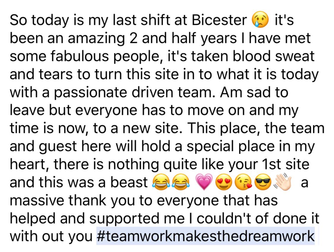 Well it's last shift today 😢 <a href="/BicesterBF/">BicesterBrewersFayre</a> and over the years this place has served up a memory or 2 THANK YOU <a href="/hawkeye1070/">Ian Hawkswood</a> <a href="/WeAreSUGM/">WeAreSUGM</a>