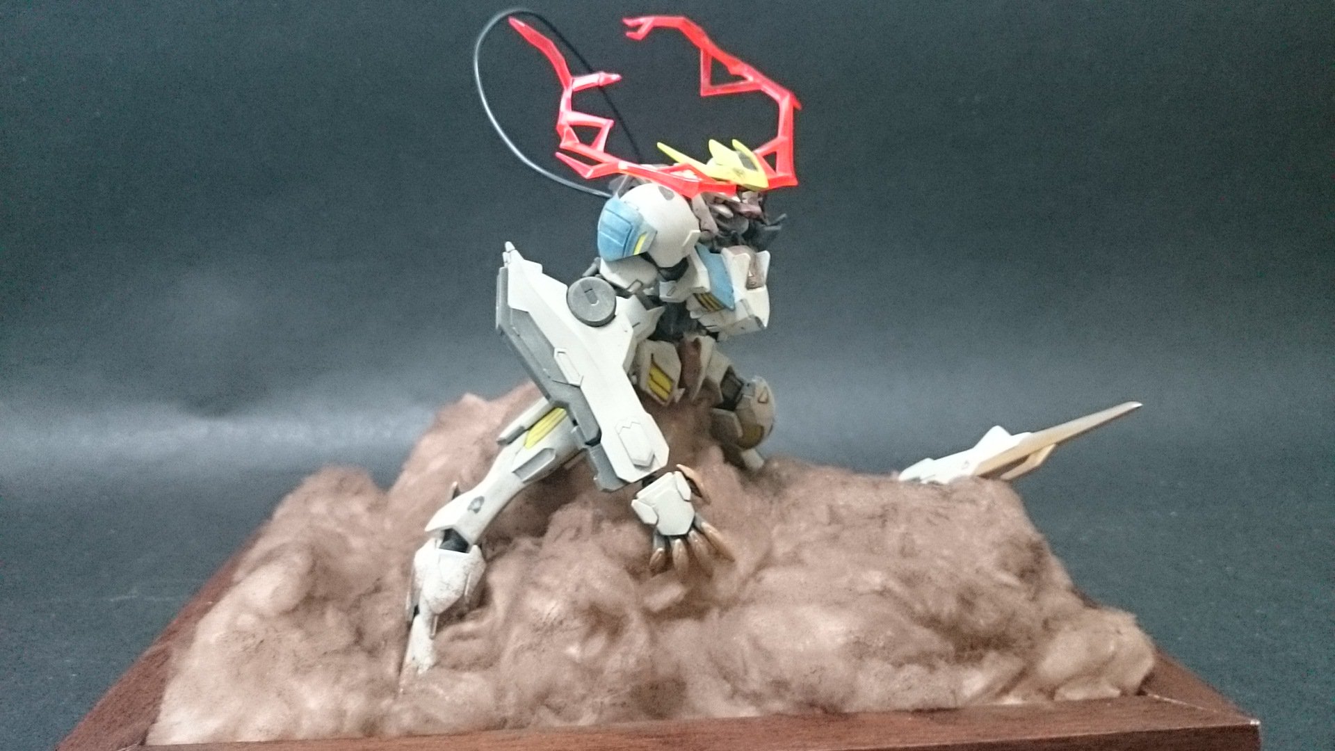 つねばり Fmc ガンダムバルバトスルプスレクス完成 最終決戦のシーンを自分なりにアレンジして作りました T Co Xsfpqjcsgl Twitter