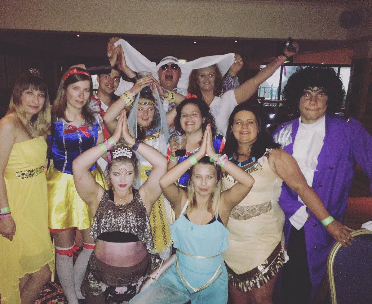 Day 2 and members have been to the beach, dressed and princes and princesses and got evacuated from the hotel #greatday #yfcagm17
