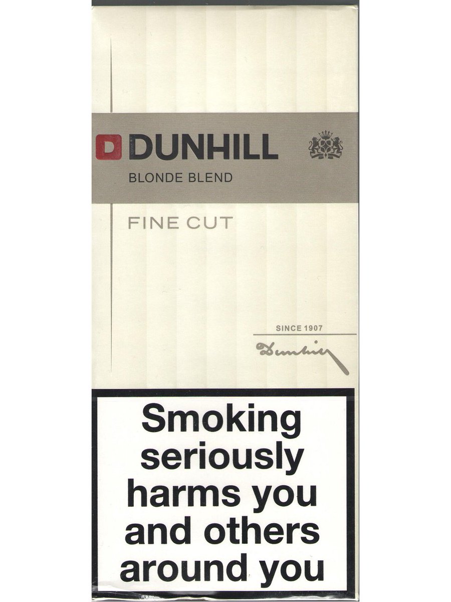 Dunhill fine cut blonde blend, Switzerland. Подробнее sigex.biz/dunhill-duty-f…