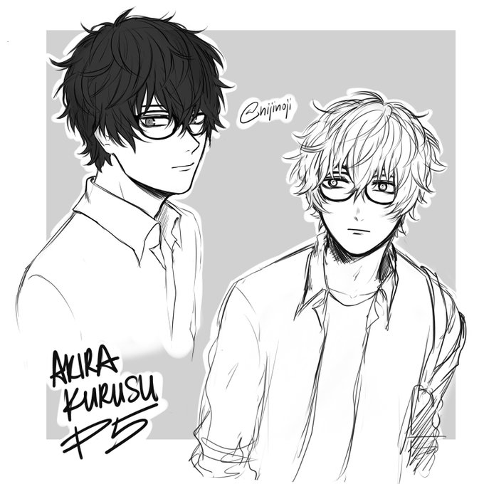 stress relief sketch #p5 #Persona5 